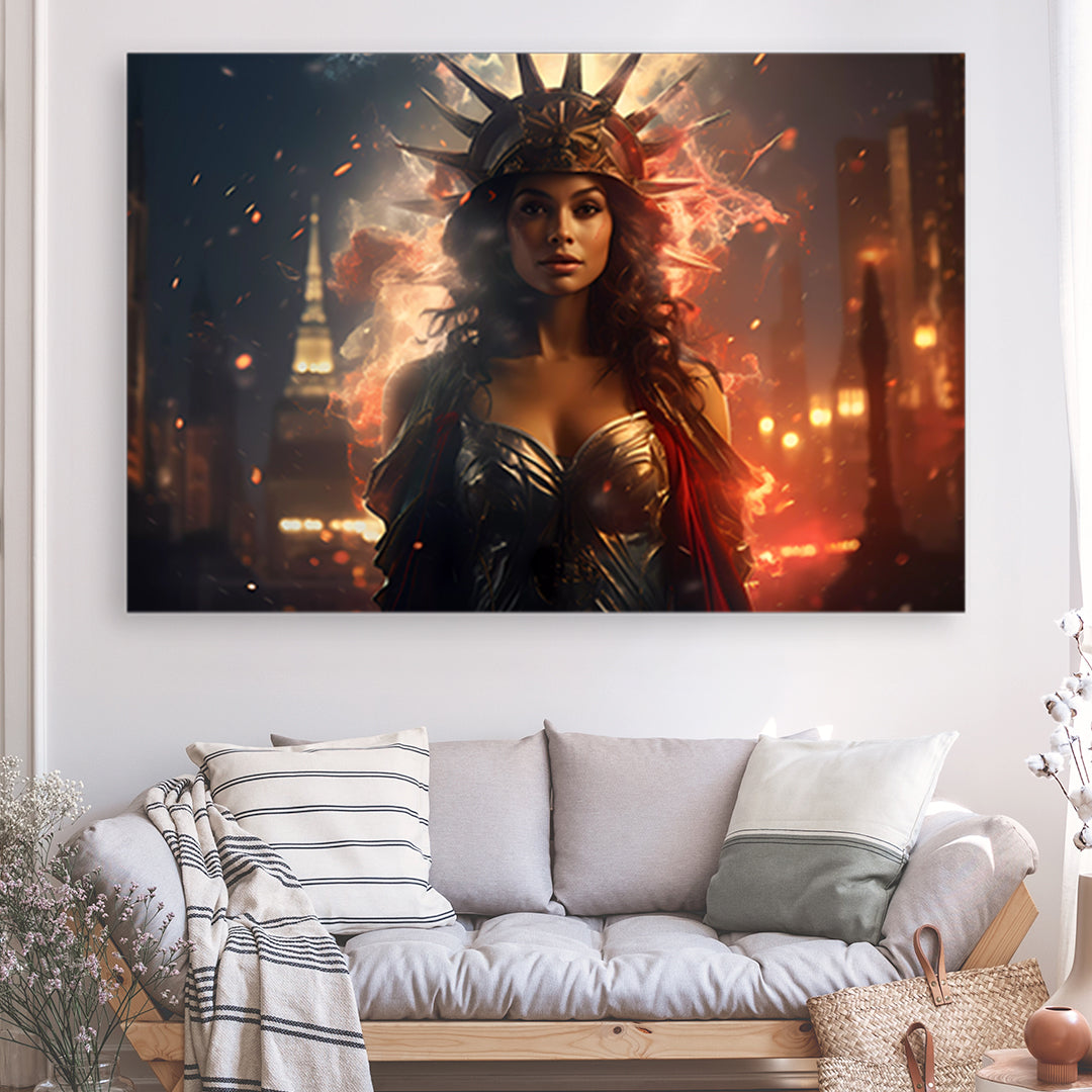Tableau Symbole Abstrait Moderne - Grand Format XXL | Mindstardust