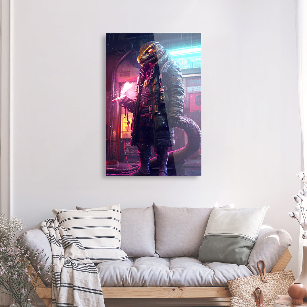 Tableau Gaming Serpent - Verre Acrylique | Mindstardust