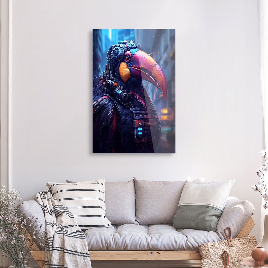 Tableau Gaming Toucan - Verre Acrylique | Mindstardust