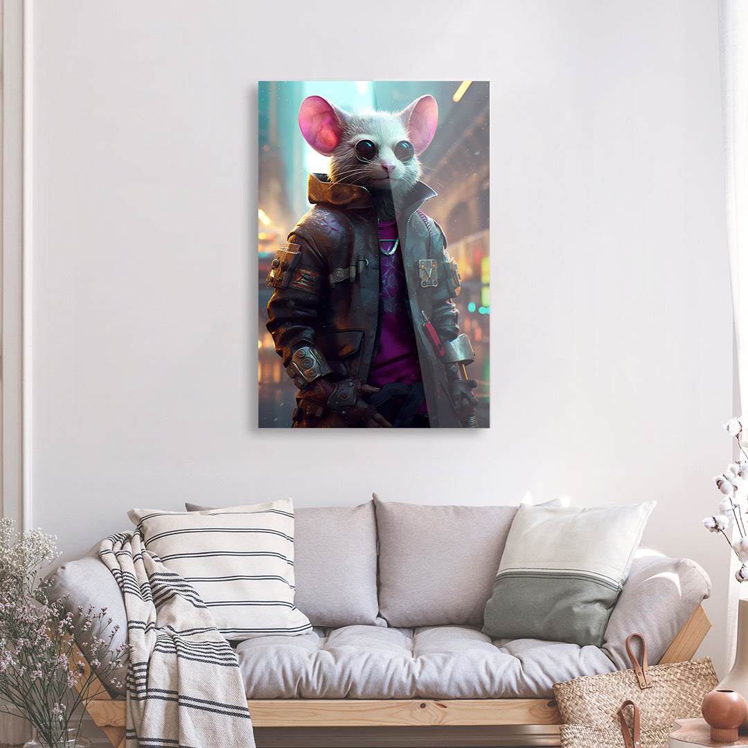 Tableau Gaming Souris - Verre Acrylique | Mindstardust
