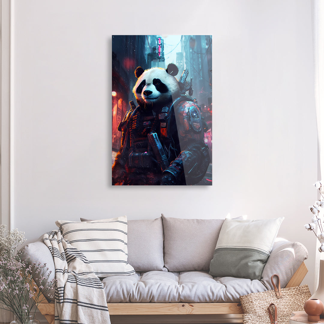 Tableau Gaming Panda - Verre Acrylique | Mindstardust