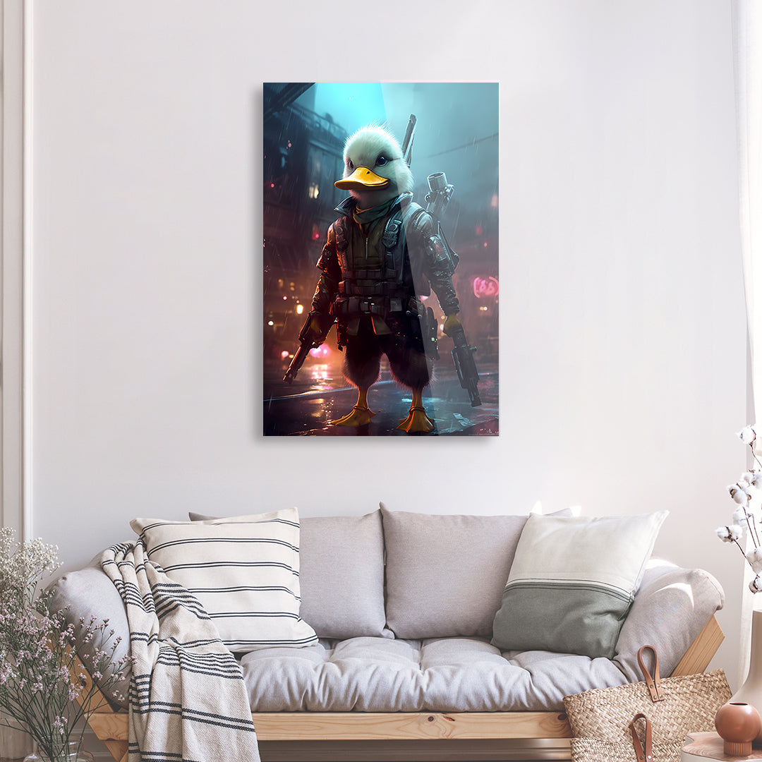 Tableau Gaming Canard - Verre Acrylique | Mindstardust
