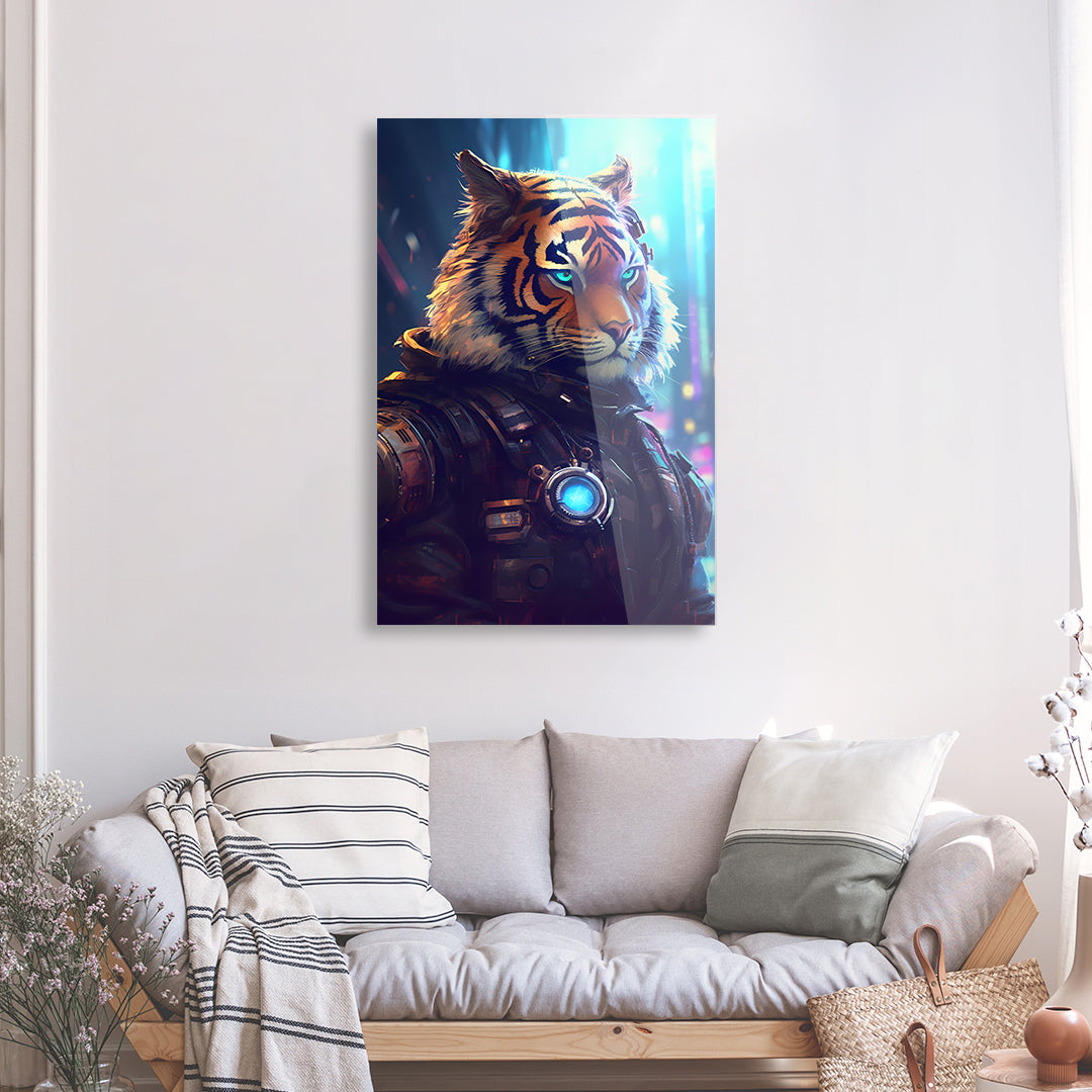 Tableau Gaming Tigre - Verre Acrylique | Mindstardust