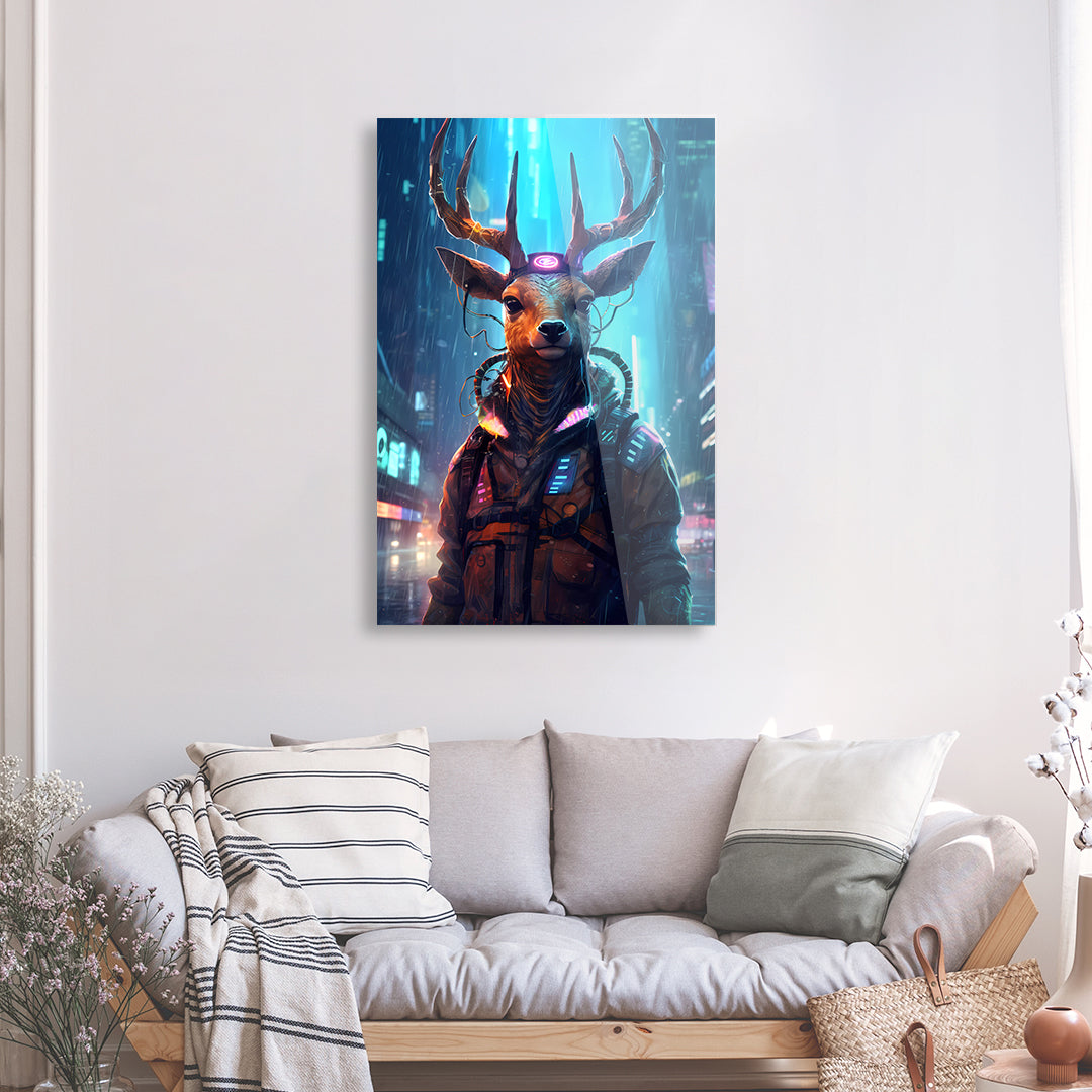 Tableau Gaming Cerf - Verre Acrylique | Mindstardust