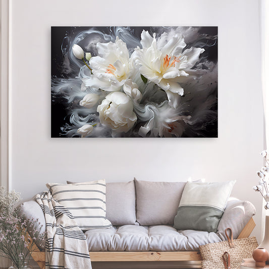 Tulipes en fumée