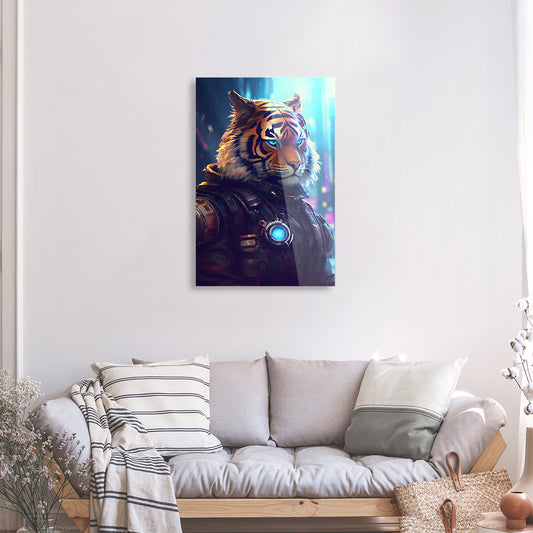 Tableau Gaming Tigre - Verre Acrylique | Mindstardust